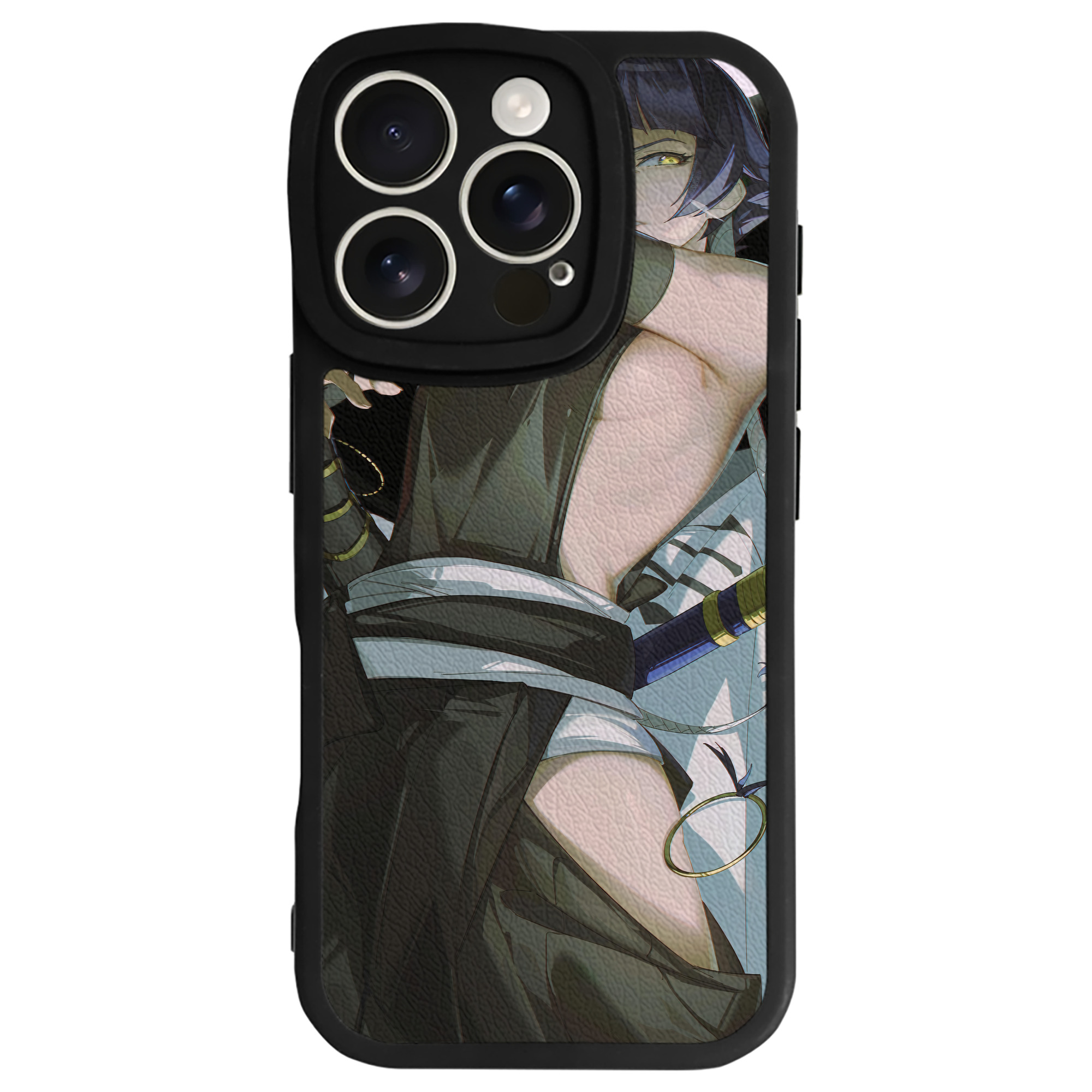 （画像用） ブリーチ BLEACH 【iPhone 16シリーズ対応】シリコンスマホケース（レザー調） 材質：シリコン